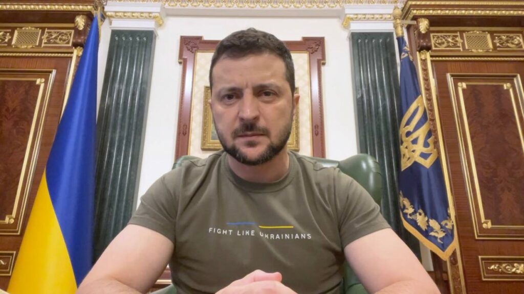 President Zelenskyy in car crash after visit to recaptured city