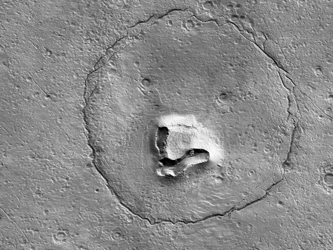 'A bear on Mars?' NASA releases intriguing photo of the red planet