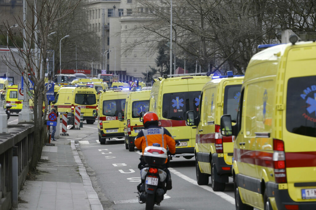 Brussels fire brigade donates ambulances to Ukraine
