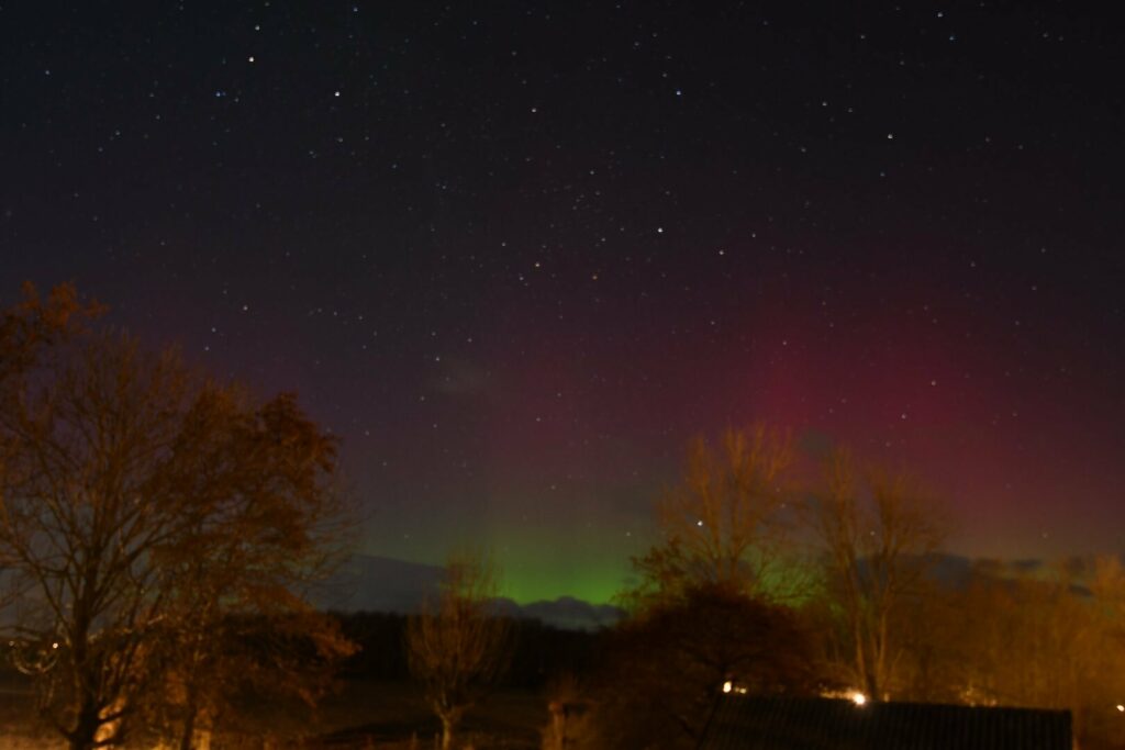 Aurora Borealis spotted over Belgium on Sunday
