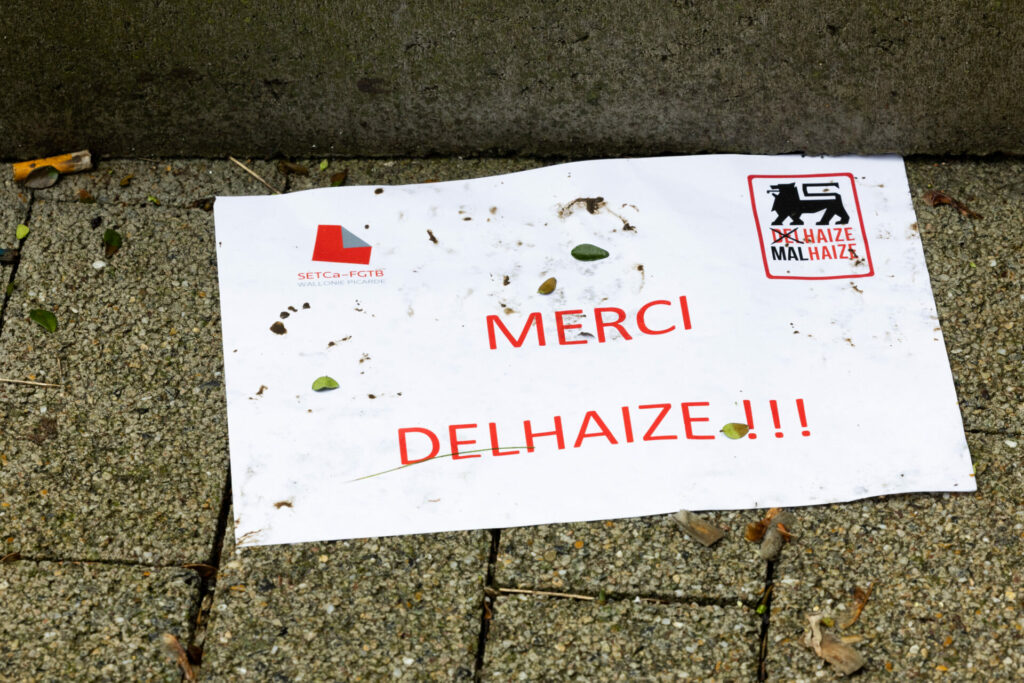Delhaize supermarkets no longer closed due to staff strikes
