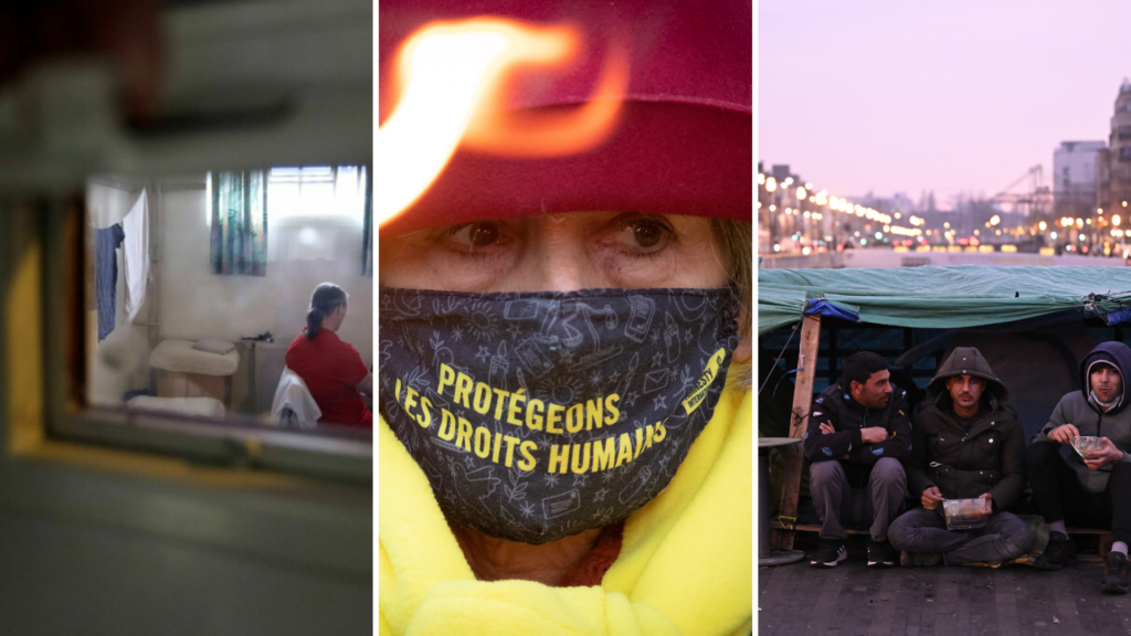 Belgium's reception crisis and prison overcrowding denounced in human rights report
