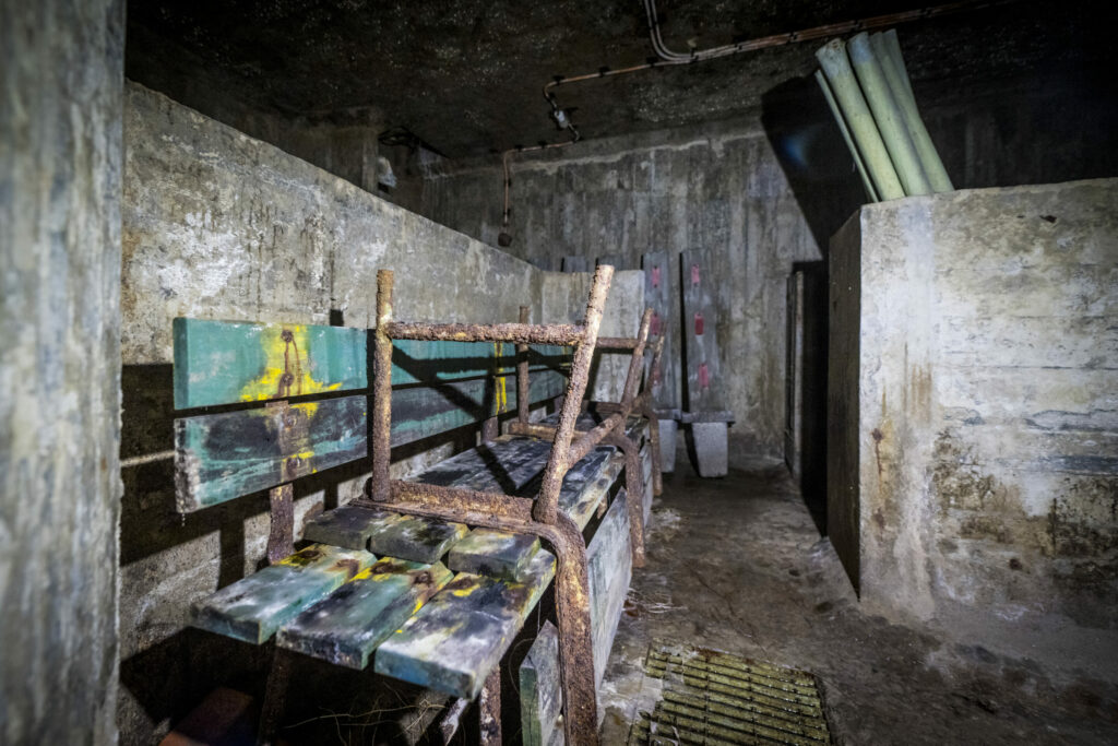 World War II bunkers converted into bat shelters in Flanders