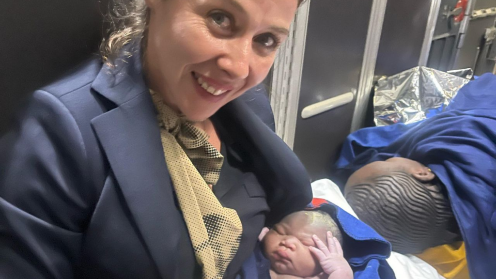 'Magical': Baby born mid-flight from Senegal to Brussels