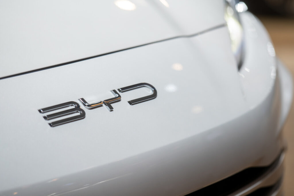 BYD announces new system to charge car batteries in five minutes