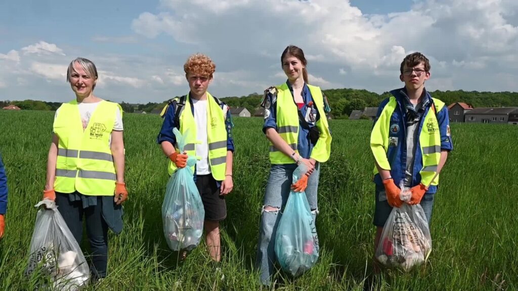 Massive clean-up drive nets 230,000 kg of waste in Wallonia