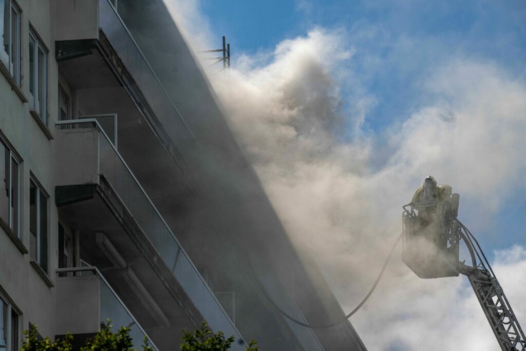 Five dead in Antwerp tower block fire, police confirm