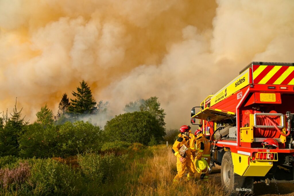Can tourists still visit Belgium's High Fens after the large wildfire?